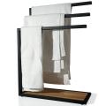 Vešiak na uteráky Loft FlexiStyle typ3_3, čierna
