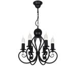 HEXE Luster na reťazi VINCENT 6xE14/40W/230V