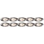 Sada 10 zapustených bodových svetiel sklopných z hliníka - Cisco