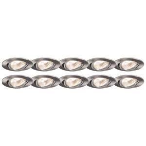 Sada 10 zapustených bodových svetiel sklopných z hliníka - Cisco