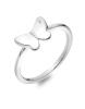 Hot Diamonds Pôvabný strieborný prsteň s motýlikom Flutter DR254 50 mm