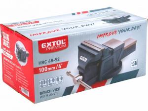 EXTOL PREMIUM Zverák 100mm s kovadlinou