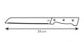 TESCOMA Nôž na chlieb Home PROFI 21cm