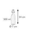 TESCOMA Fľaša s klipsou DELLA CASA 500 ml