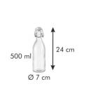 TESCOMA Fľaša s klipsou DELLA CASA 500 ml