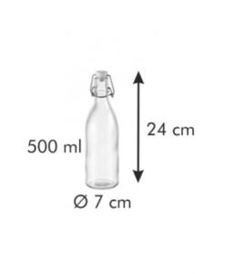 TESCOMA Fľaša s klipsou DELLA CASA 500 ml