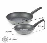 TESCOMA Panvice FineLINE, priemer 20a26 cm, súprava 2 ks