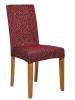 Komashop Návlek na stoličku LUCIA Farba: Bordová