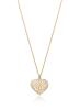 Viceroy Pozlátený náhrdelník s príveskom srdca San Valentín 13119C100-09