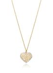 Viceroy Pozlátený náhrdelník s príveskom srdca San Valentín 13119C100-09