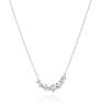 Sif Jakobs Oslnivý strieborný náhrdelník s kubickými zirkónmi Belluno SJ-N42123-CZ-SS