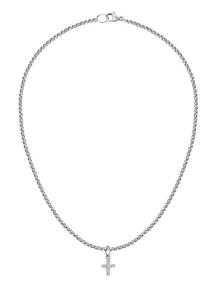Morellato Nadčasový oceľový náhrdelník s krížikom SCZ1288