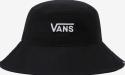 Vans klobúk Wm Level Up Bucket Hat black white Velikost: S-M
