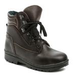 Livex 410 hnedá líc pánska zimná členková nadmerná obuv EUR 50