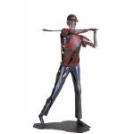 Kovová socha golfista SP 1735, 89cm
