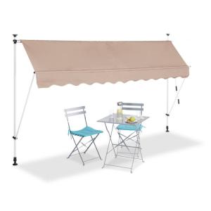 Balkónová markíza béžová 300cm, RD25723