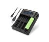 Nabíjačka batérií s LCD displejom pre 1-4x Li-Ion/Ni-MH