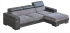 Dolmar Rohová sedacia súprava Parys Prevedenie: rohová sedačka 2