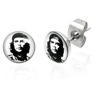 Oceľové náušnice Che Guevara 6.9 mm Z31.16