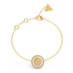 Guess Štýlový pozlátený náramok JUBB02257JWYG 14,5 - 18,5 cm - S
