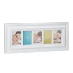 Fotorámik na 5 fotiek, biela RD30648