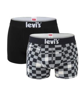 LEVI`S - boxerky 2PACK Levi`s man racerblock black combo - limitovaná edícia