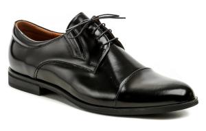 Conhpol C6757 čierne pánske spoločenské poltopánky šírka H EUR 45