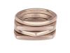 BREIL Moderná sada bronzových prsteňov New Tetra TJ302 57 mm