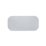 Nástenné svetlo Prince, 8-pl., eloxovaný hliník