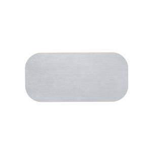 Nástenné svetlo Prince, 8-pl., eloxovaný hliník