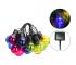 B.V.  - LED Solárna reťaz 20xLED/5,8m IP44 multicolor