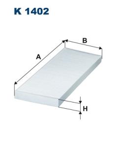FILTRON Filter vnútorného priestoru K1402
