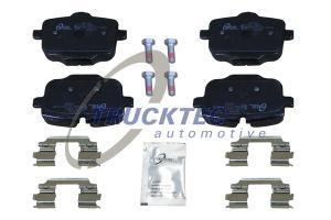 TRUCKTEC AUTOMOTIVE Sada brzdových platničiek kotúčovej brzdy 0834158