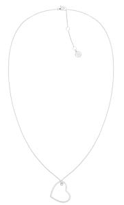 Tommy Hilfiger Slušivý oceľový náhrdelník so srdiečkom Minimal Hearts 2780756