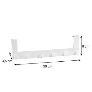 TESCOMA Lišta závesná s háčikmi 30cm FlexiSPACE