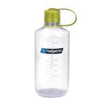 Nalgene Narrow Mouth Sustain 1l Clear w/Green Cap