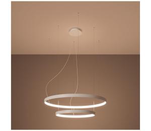 Thoro Thoro TH.176 - LED Luster na lanku RIO LED/80W/230V CRI90 3000K biela