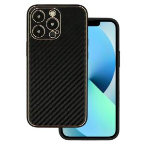 Puzdro Tel Protect Carbon Xiaomi Redmi Note 11 Pro - čierno zlaté