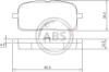 A.B.S. Sada brzdových platničiek kotúčovej brzdy 37233