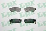 LPR Sada brzdových platničiek kotúčovej brzdy 05P185