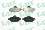 LPR Sada brzdových platničiek kotúčovej brzdy 05P483