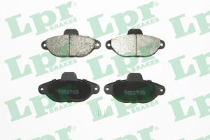 LPR Sada brzdových platničiek kotúčovej brzdy 05P483