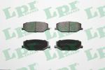 LPR Sada brzdových platničiek kotúčovej brzdy 05P290