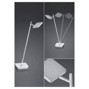 Stolová LED lampa Tim, CCT, svetlosivá