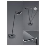 Stolová LED lampa Tim, CCT, čierna