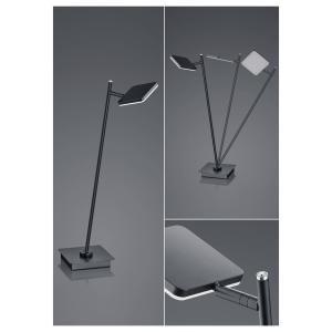 Stolová LED lampa Tim, CCT, čierna