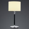 Stolová lampa Pull, textilné tienidlo, 53 cm