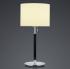 Stolová lampa Pull, textilné tienidlo, 53 cm
