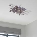 Stropné svietidlo Ancona 14-plameňové, oceľ