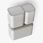 &Tradition Tabata LN10 svetlo up/down sivá